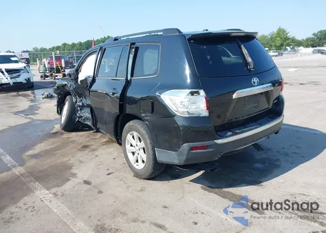 2011 Toyota Highlander Se V6 z USA, uszkodzony, nr VIN 5TDBK3EH9BS090171